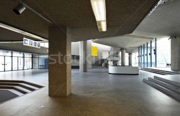 Modern beton building for public events, indoor Stock photo © alexandre_zveiger