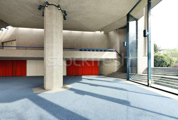 Moderno edifício público eventos interior Foto stock © alexandre_zveiger