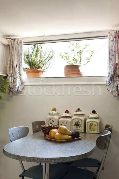 Interni bella appartamento piccolo tavola Foto d'archivio © alexandre_zveiger
