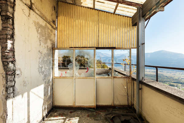 abandoned house, architecture Stock photo © alexandre_zveiger