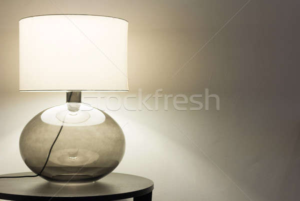 Interior, table lamp Stock photo © alexandre_zveiger