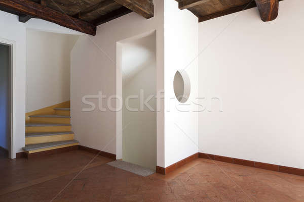 interior of classic rustic apartment, empty room Stock photo © alexandre_zveiger