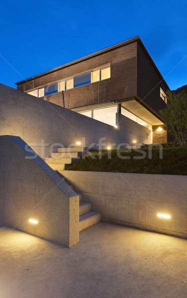 Architecture modern design, house, outdoor Stock photo © alexandre_zveiger