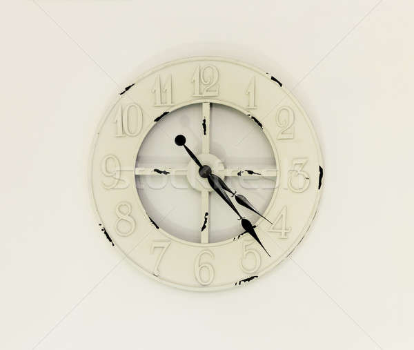 Stock photo: Vintage  clock