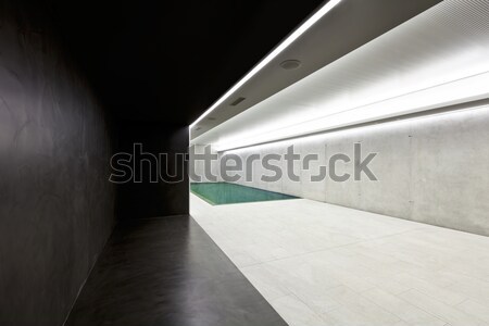 Moderno casa piscina interior concreto Foto stock © alexandre_zveiger