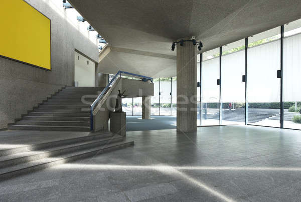 Modern beton building for public events, indoor Stock photo © alexandre_zveiger
