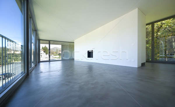 Nou design interior apartament cladire moderna interior cer Imagine de stoc © alexandre_zveiger
