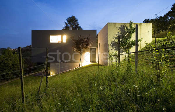 внешний современный стиль Villa современных дома природы Сток-фото © alexandre_zveiger