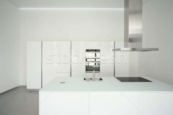 современных домой кухне Villa дизайна конкретные Сток-фото © alexandre_zveiger