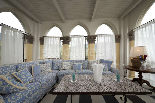 Prestigious livingroom interior Stock photo © alexandre_zveiger