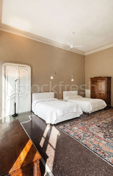 Interior arquitetura apartamento belo quarto de hotel histórico Foto stock © alexandre_zveiger