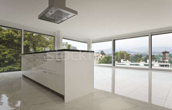 Intérieur de cuisine modernes cuisine maison maison espace [[stock_photo]] © alexandre_zveiger