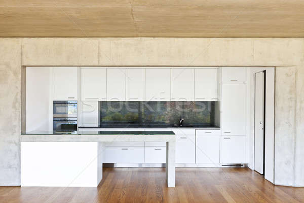 modern house, interior Stock photo © alexandre_zveiger