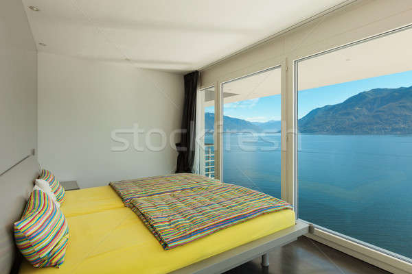 Foto stock: Interior · hermosa · moderna · apartamento · dormitorio · casa