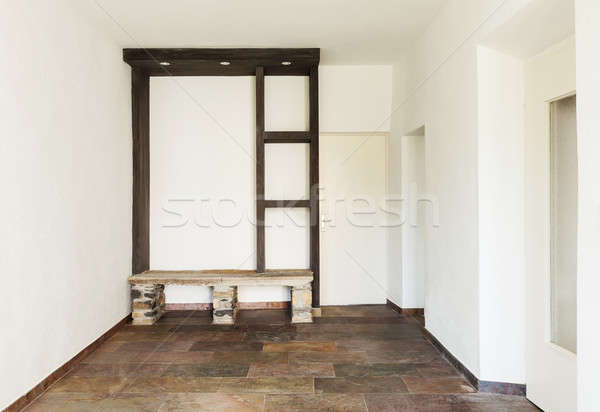 интерьер деревенский домой старом доме пустой комнате каменные Сток-фото © alexandre_zveiger
