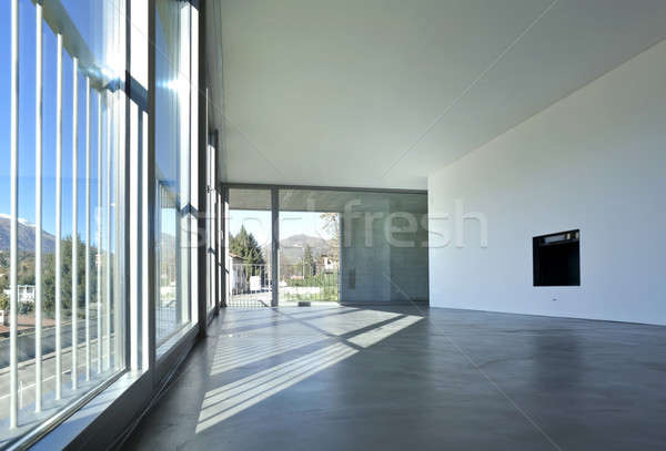 Nou design interior apartament cladire moderna interior casă Imagine de stoc © alexandre_zveiger