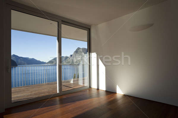 Moderno casa belo penthouse lago ver Foto stock © alexandre_zveiger