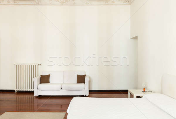 Interni architettura appartamento view classico camera da letto Foto d'archivio © alexandre_zveiger