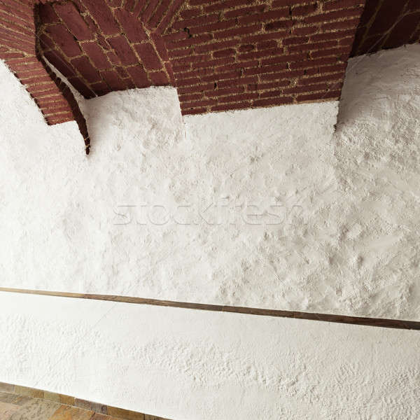 Interior rústico casa casa velha áspero branco Foto stock © alexandre_zveiger
