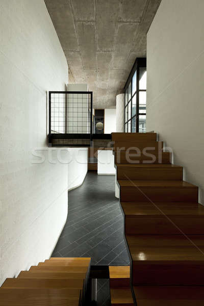 Interior novo moderno casa não garfo Foto stock © alexandre_zveiger