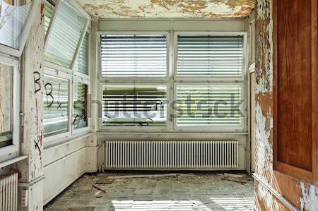 Foto d'archivio: Abbandonato · casa · architettura · costruzione · stanza · vuota · finestra