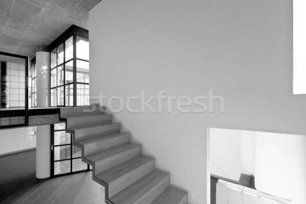 Wnętrza nowego nowoczesne domu nie willi Zdjęcia stock © alexandre_zveiger
