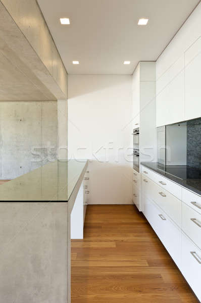 modern house, interior Stock photo © alexandre_zveiger