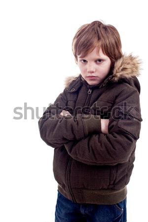 Cute boy sad Stock photo © alexandrenunes
