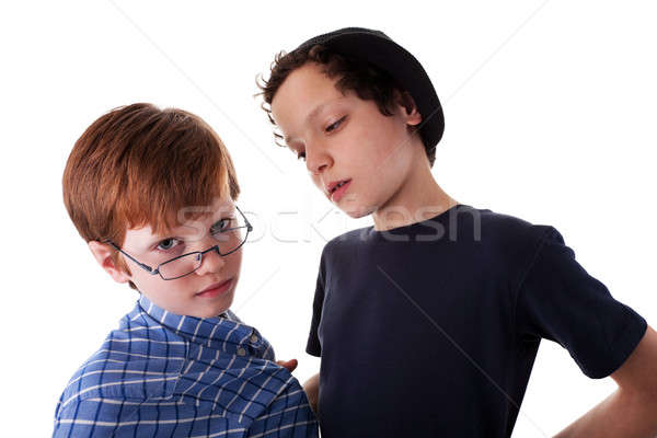 a teen beating a child, Stock photo © alexandrenunes
