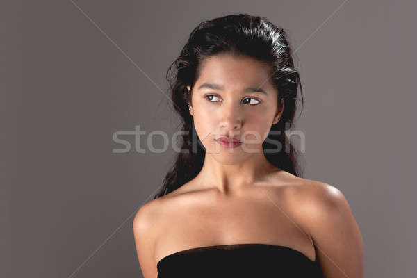 sad beautiful latin woman Stock photo © alexandrenunes