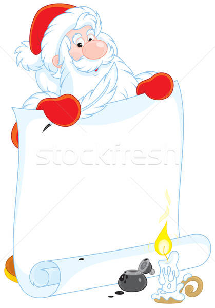 Дед Мороз выделите отец Рождества большой Сток-фото © AlexBannykh