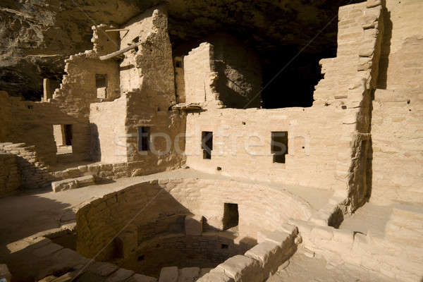 Indian ruins at Mesa Verde Stock photo © alexeys