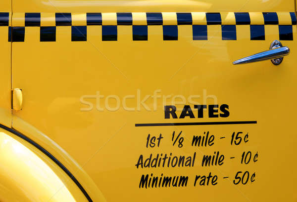 Auburn Taxi Cab Stock photo © alexeys