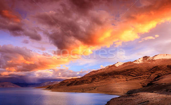 Lake Tso Moriri Stock photo © alexeys