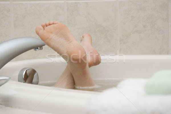 Bath series. Feet Stock photo © alexeys