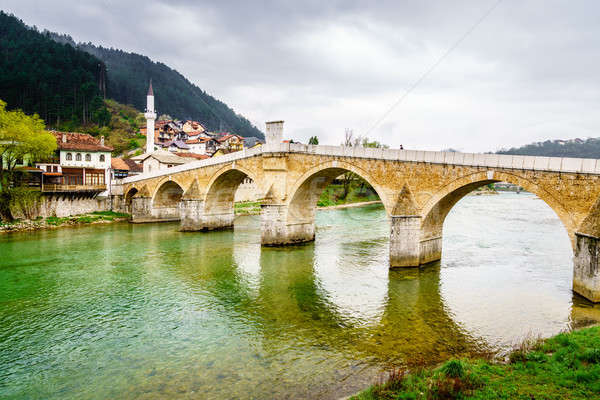 The Old Bridge in Konjic Stock photo © alexeys
