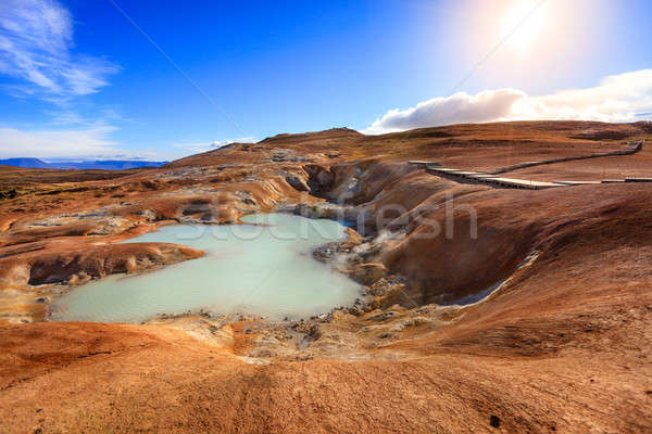 Krafla volcanic field Stock photo © alexeys