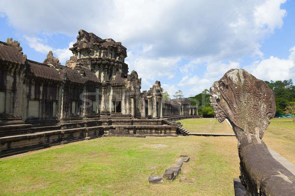 Angkor Wat outer wall Stock photo © alexeys