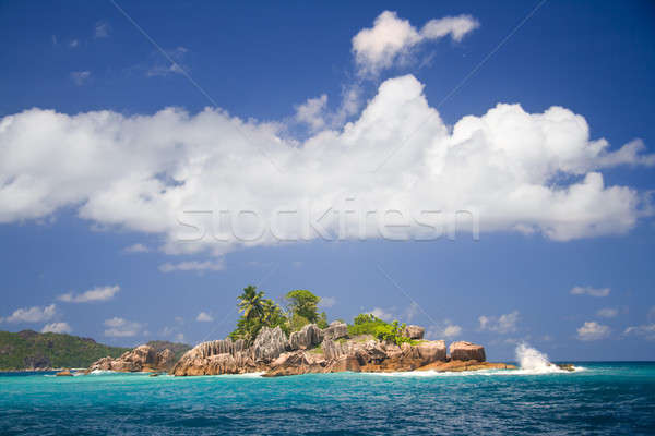 Granito isola formazione rocciosa costa Seychelles Foto d'archivio © alexeys