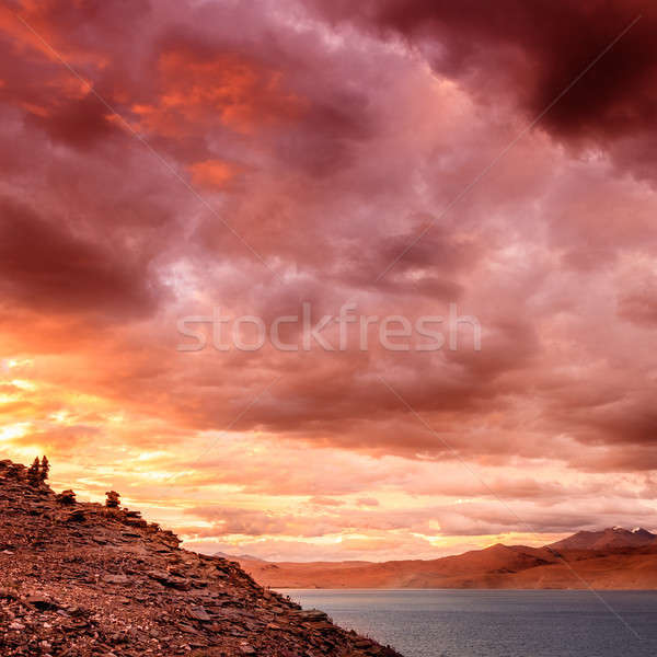 Lake Tso Moriri Stock photo © alexeys