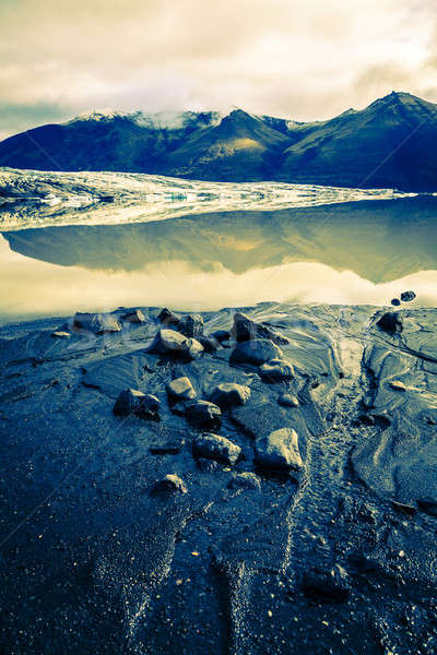 Fjallsarlon glacier lagoon Stock photo © alexeys