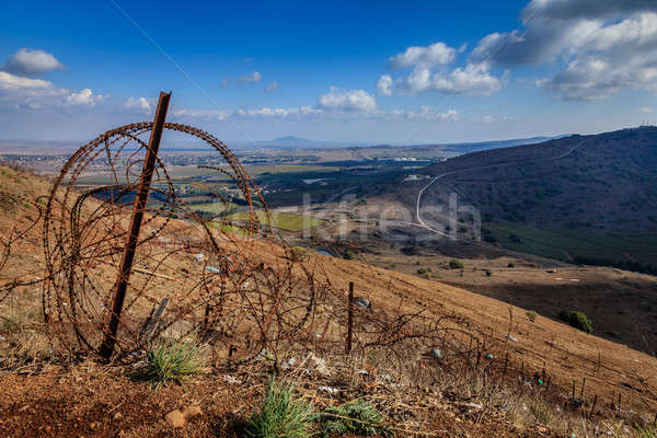 Israeli - Syrian border Stock photo © alexeys