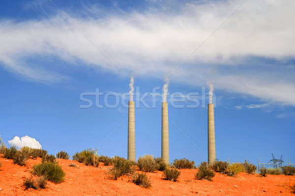 Smoking desert Stock photo © alexeys