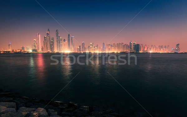 Modern city skyline Stock photo © alexeys