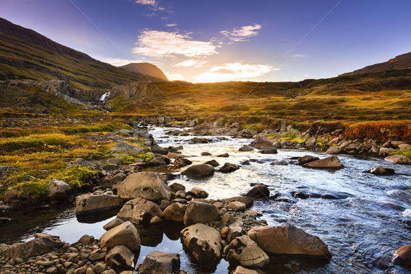 Seydisfjordur Fjord valley Stock photo © alexeys
