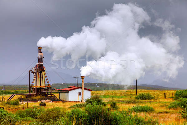 Stock photo: Geothermal power