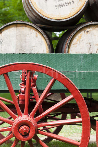 Bourbon wagon Stock photo © alexeys