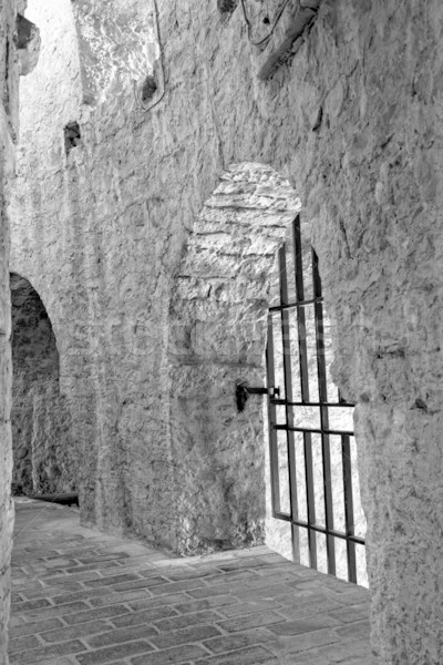 темница интерьер тюрьмы внутри цитадель двери Сток-фото © alexeys