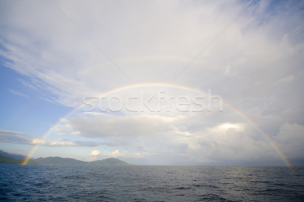 Rainbow over water Stock photo © alexeys