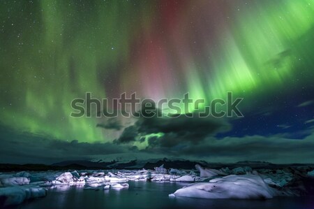 Northern lights Stock photo © alexeys
